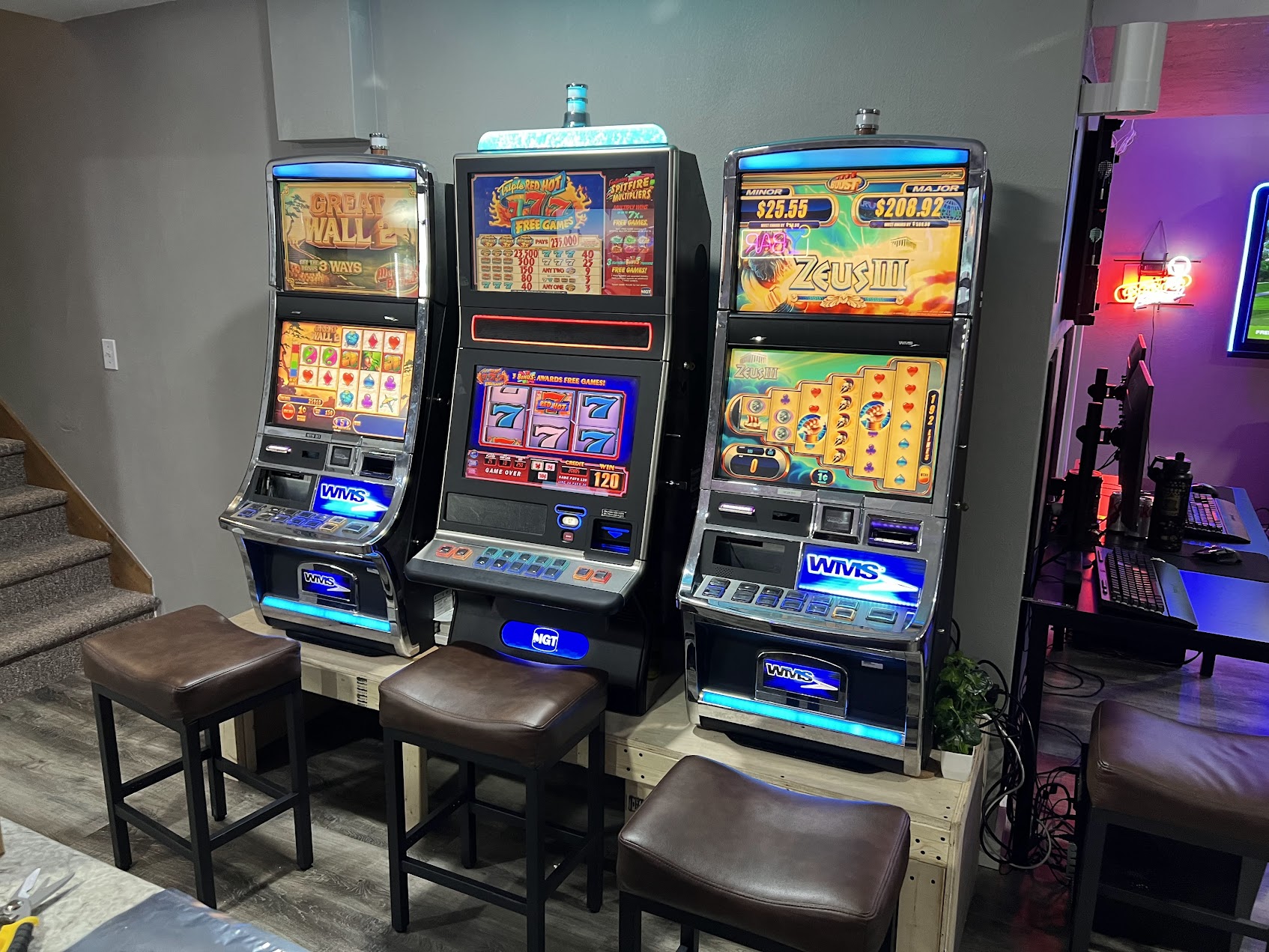 Here are our slot machine collection. Play classic slots for fun.